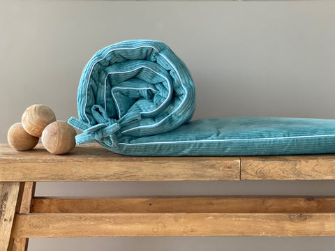 Bettumrandung Nestchen Cord Breitcord Mint
