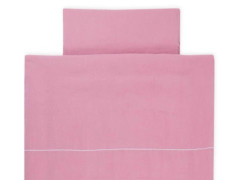 Bettwäscheset Musselin rosa