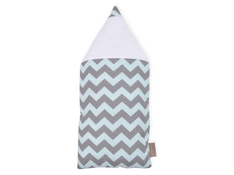 Stoffbleistift Chevron hellgrau und mint